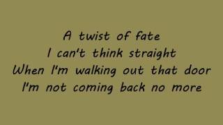 Emilia - twist of fate + lyrics