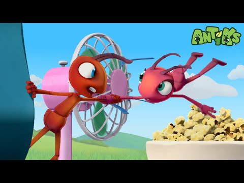 Blown Away 🔴NEW EPISODE🔴| Funny Cartoons For All The Family! | Funny Videos for kids | ANTIKS 🐜🌿