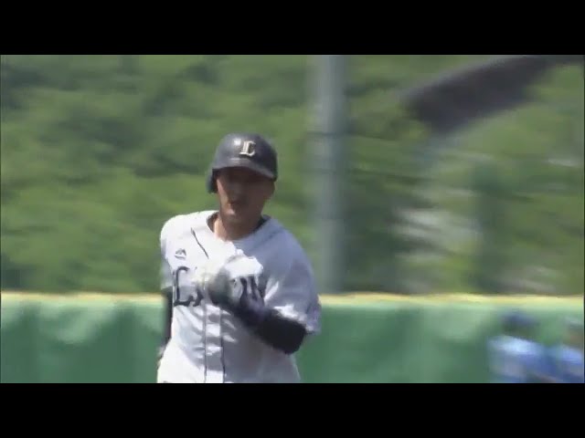 【ファーム】初回に5点!! ライオンズ・永江がライトへ3ランHR!!  2017/6/3 L-DB(ファーム)