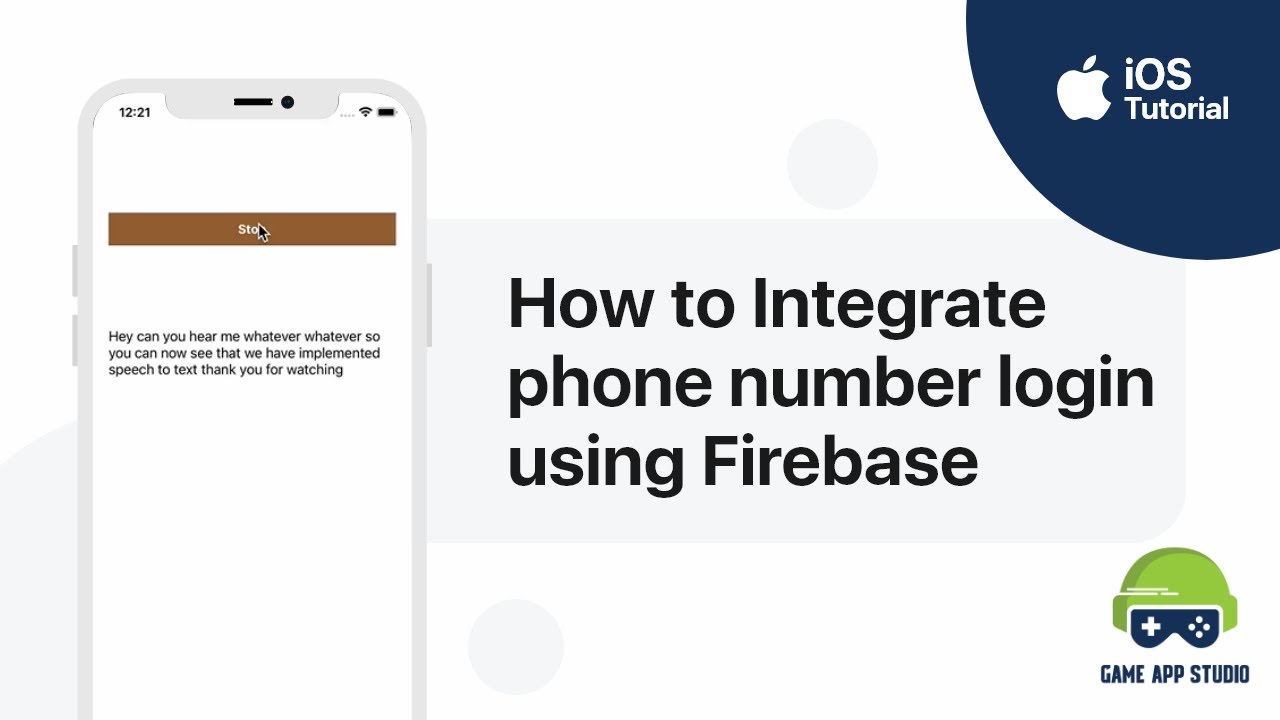 Working with speech to text in iOS | IOS tutorial | Online Free Learning Coding | Game App Studio
