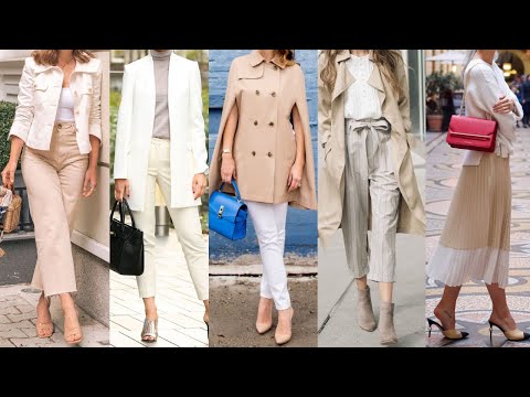 COMO VESTIR ELEGANTE SENCILLA Y ESTILOSA CON ESTOS CONJUNTOS Y COMBINACIONES DE ROPA DE MODA