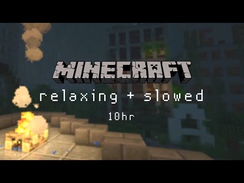Minecraft but youre camping in the last of us | Study Sleep Relax | 10 hours music and rain sounds