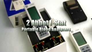 preview picture of video '2 Abbot I-Stat Portable Blood Analyzer on GovLiquidation.com'