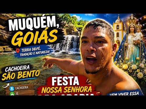 Muquém go a cachoeira Bento vai t surpreender 