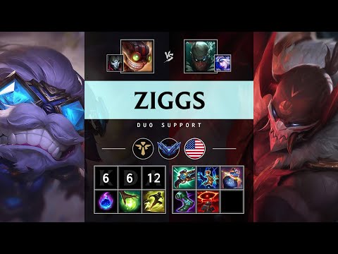 Ziggs Support vs Pyke - NA Diamond Patch 25.18