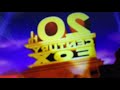20TH CENTURY FOX 2008 LOGO WITH UK FANFARE IN 1 SPEED WITH BACKWARDS EFFECT