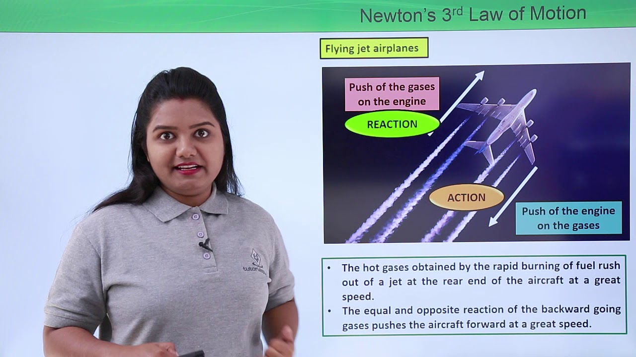 Class 9th – Newton's 3rd Law of Motion Applications | Force and Laws of Motion | Tutorials Point
