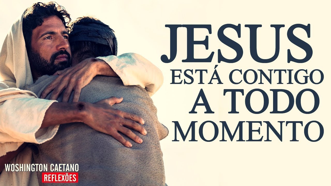 Linda Mensagem de Bom Dia - JESUS ESTÁ CONTIGO A TODO MOMENTO / Reflexão 2019