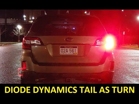Diode Dynamics "Tail as Turn" Module for 2015-2019 Subaru Outback Install Guide and Review