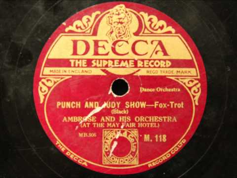 Punch and Judy show - Ambrose and his orchestra