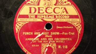 Punch and Judy show - Ambrose and his orchestra