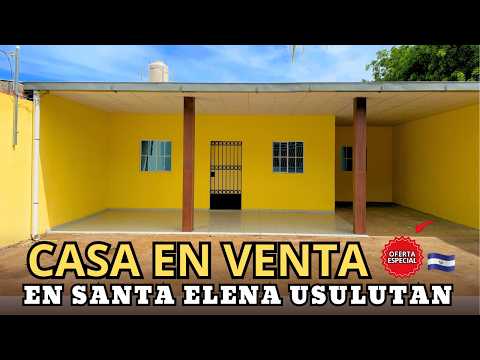 CASA en VENTA en SANTA ELENA Usulután EL SALVADOR.