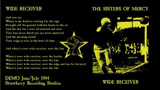 The Sisters of Mercy - Wide Receiver (Demo 1984)