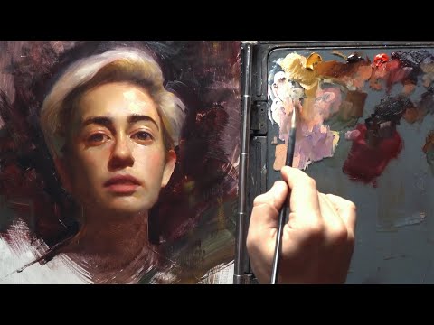 How To Paint REALISTIC Skin (Luminous Skin Tutorial)