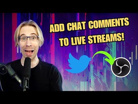 Add chat comments to your live stream and virtual event with H2R Graphics!