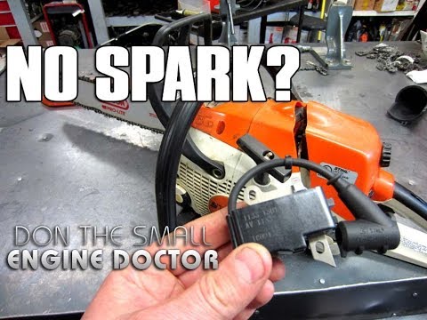 HOW-TO Fix A Chainsaw With No Spark - Ignition Module Replacement