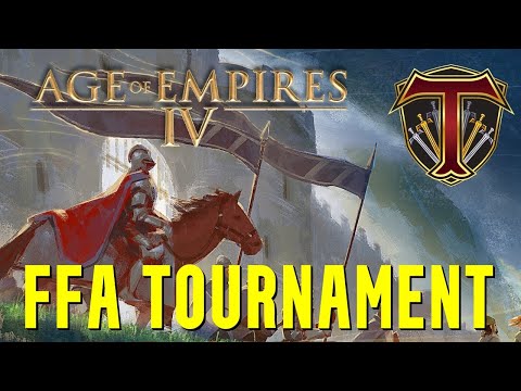 CASTED FFA TOURNAMENT TIME | Age of Empires 4 Multiplayer