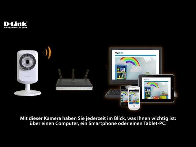 Video teaser for Videoüberwachung leicht gemacht: Wireless N Sound Detection Cloud Camera D-Link DCS-933L