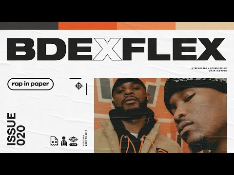 BDE X FLEX - 2 of da Geez | rap in paper [live]