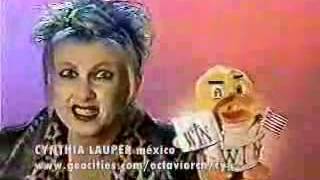 YouTube   Cyndi Lauper announces Sisters Of Avalon on WIN Japan '96