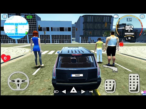 Car Simulator Escalade Driving 2021 - Offroad Car Simulator 3D - Android GamePlay