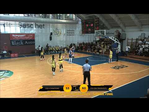 SEMIFINALE CN U18 F: CSS Nr 4 Champions Bucuresti - CSS CSM Targoviste
