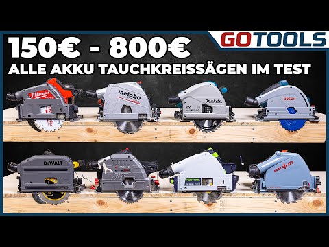 Welche ist die beste Akku Tauchsäge? 8 Marken im Vergleich! Von Parkside bis Mafell! + Verlosung