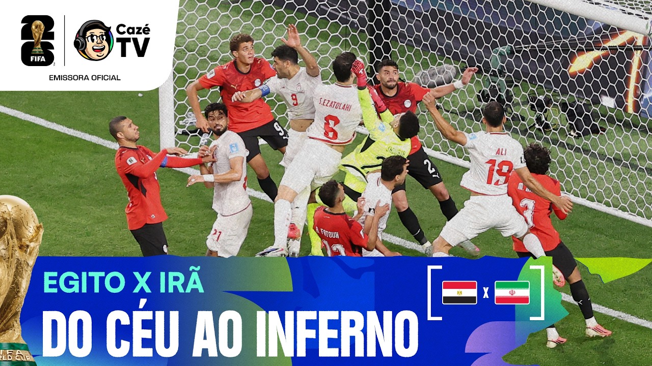 DO ÊXTASE À FRUSTRAÇÃO! CONFIRA O FINAL DRAMÁTICO DE EGITO X IRÃ | COPA DO MUNDO