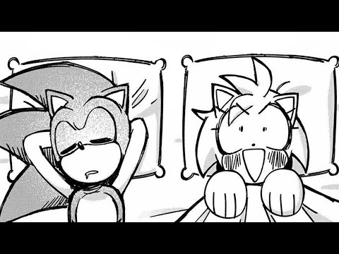 Sleeping Together?! (Sonamy Comic Dub)