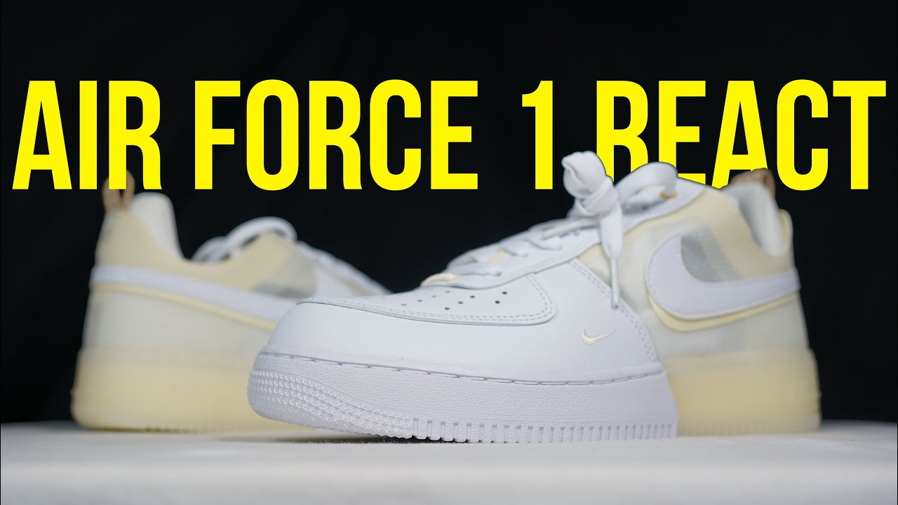 NIKE AIR FORCE 1 REACT: Unboxing, review & on feet