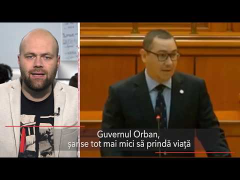 Stiri Mediafax 23 Octombrie - PRO Romania anunță că nu va vota Guvernul Orban