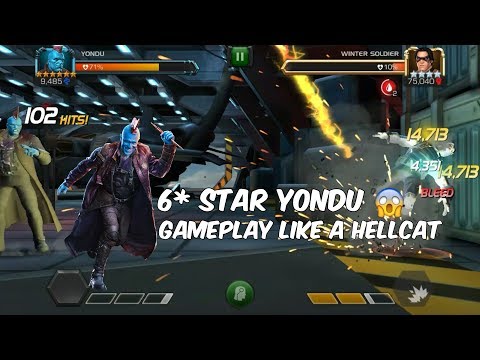 6 star Yondu vs [Realm of Legends] Winter Solider Gameplay MCOC