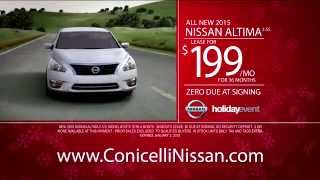 preview picture of video 'Nissan's Holiday Event is on now at ConicelliNissan.com, 1-888-Conicelli'