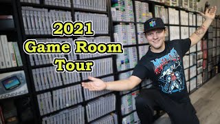 2021 Video Game Room Tour and Collection Overview - Moonshine Gaming