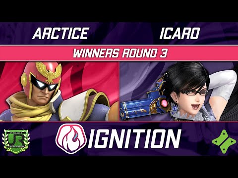 Ignition 255 WINNERS ROUND 3 - Arctice (Captain Falcon) vs Icaro (Bayonetta)