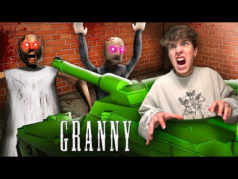 ESCAPO CON EL TANQUE ?! | Granny 3: Enhanced (Mejorado) - Parte 3