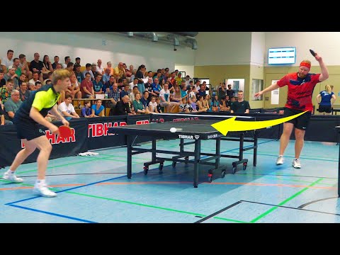 Pongfinity Plays German Table Tennis Tournament Video