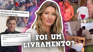O PESADELO DE GISELE: COMO TOM BRADY SE AFUNDOU ENQUANTO ELA CASOU DE NOVO