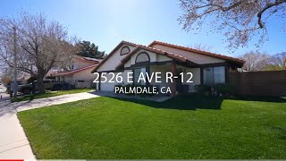 Sold 2526 East Avenue R-12 Palmdale Ca 93550