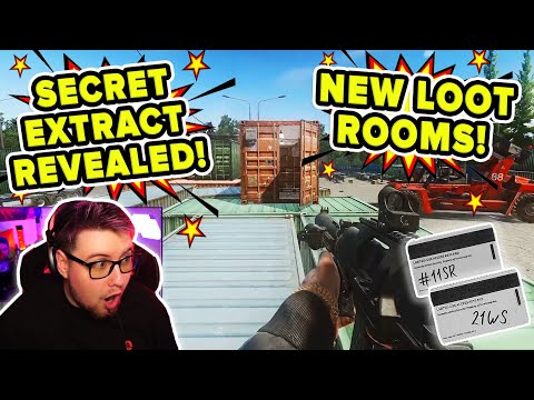 SECRET EXTRACT + LOOT ROOMS REVEALED! 12.4 INTERCHANGE UPDATE | Escape from Tarkov | TweaK