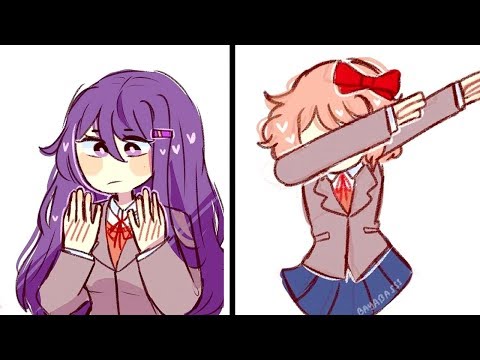 FUNNIEST DOKI DOKI & UNDERTALE COMIC Dubs (try not to ...