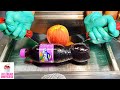EP104 ASMR Thai Fanta Grape Apple Fruits Ice Cream Roll How To Make Ice Cream Ice Cream Universe