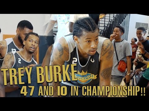 Trey Burke EXPLODES For 47 Points and 10 Assists in Championship Win At Kingdom Summer League!