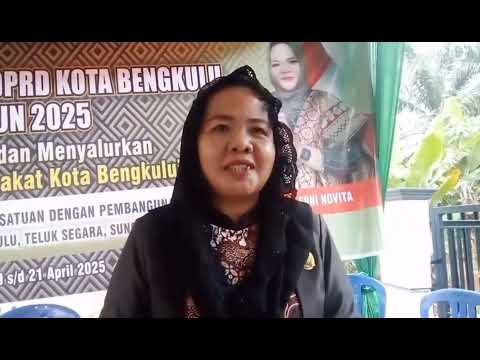 Politisi PPP Erni Novita Serap Aspirasi Masyarakat 