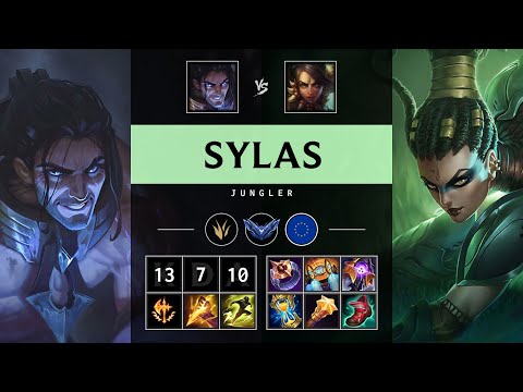 Sylas Jungle vs Nidalee - EUW Diamond Patch 25.20