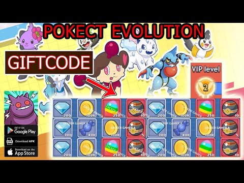 Pokect Evolution & 18 Giftcodes Gameplay - Pokemon Idle RPG | Pokect Evolution All 18 Gift Codes
