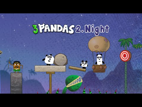 3 Pandas 2: Night - Logic Game Video