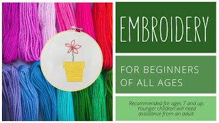 Embroidery for Beginners