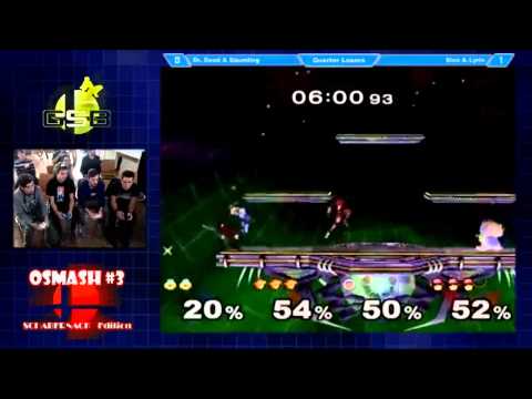OSmash#3 - Teams L5 - Dr. Dead (P1) & Däumling (P3) vs. Sixx (P2) & Lyrix (P4)