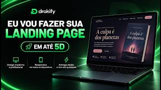 Eu vou fazer sua Landing Page Profissional